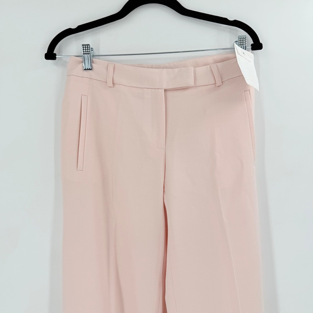 NWOT Moda International Dress‎ Pants Womens 4 Tall Pink Straight Leg  Office - Picture 5 of 9